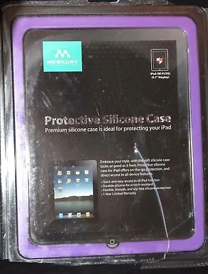 Merkury Protective Silicone Case For IPad - Purple  • $6.99