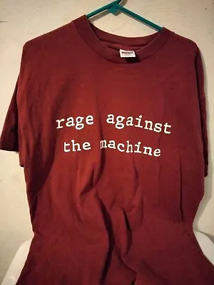 Vintage Rage Against The Machine Molotov Cocktail T-shirt Giant 1990s SIZE XL ! • $290.90