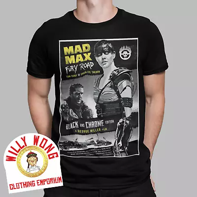 Mad Max T-Shirt Retro Movie Tee Classic Fury Road Zombie Japan Vintage Gift UK • £11.36