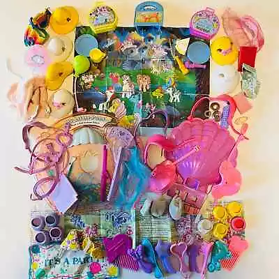 Vintage My Little Pony G1 Pony Wear Accessories Lot Combs Pamphlets Clothes More • $29.99