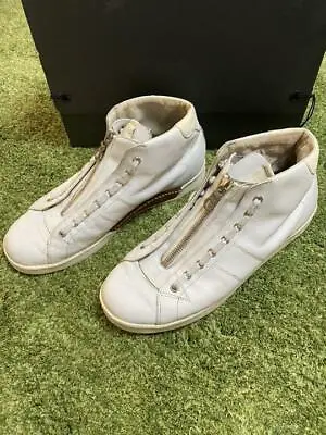 VISVIM X Mastermind FOLEY Mid Sneakers Equibalent To US Size 11 White From Japan • $205.67