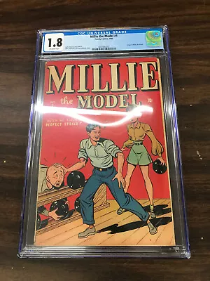 1945 Timely Comics Millie The Model #1 Cgc 1.8 • $1500