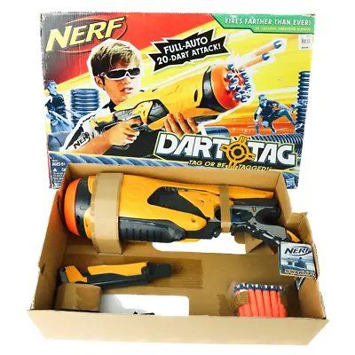 NERF Hasbro Swarmfire 2011 Dart Nerf Blaster Dart Tag Nerf Gun - Never Used • $114