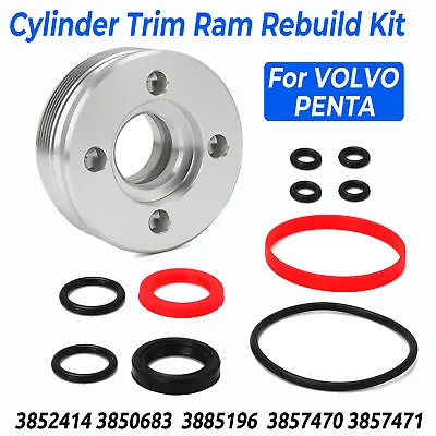 Cylinder Trim Ram Rebuild Kit For VOLVO PENTA SX-M DP-SM 3857470 3857471 3850683 • $39.99