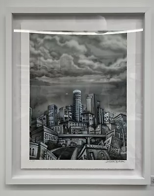 Mister Cartoon Central City Giclee Print Limited 50 Just My Imagination Exhibit • $1799.99