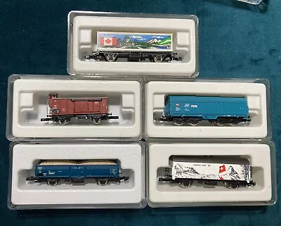 Z Scale Marklin Mini-Club Freight Cars In Original Boxes • $70