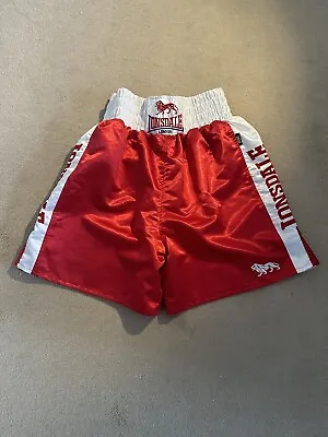 Lonsdale Thick Heavy Satin Boxing Shorts • £49.50