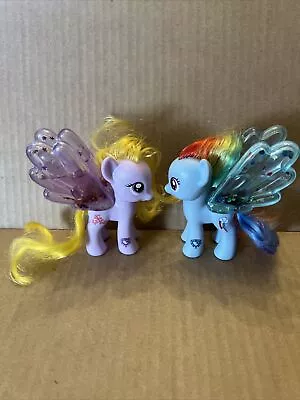 My Little Pony   Water Cuties  Water Wings  Lily Blossom & Rainbow Dash • $12.50