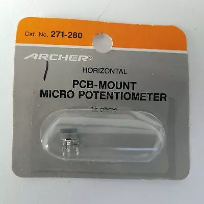 Archer Cat. No. 271-280 PCB-Mount Micro Potentiometer   271-280 271-280 • $11.69