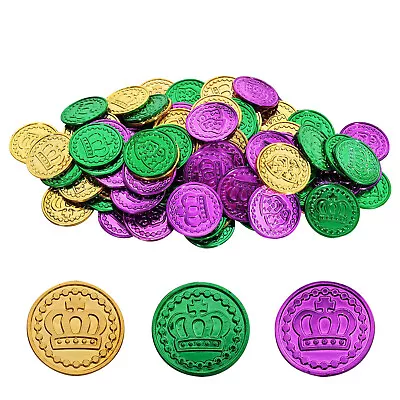 Mardi Gras Coins Mardi Gras Plastic Coin Bulk For Mardi Gras Parade Party Coin • $19