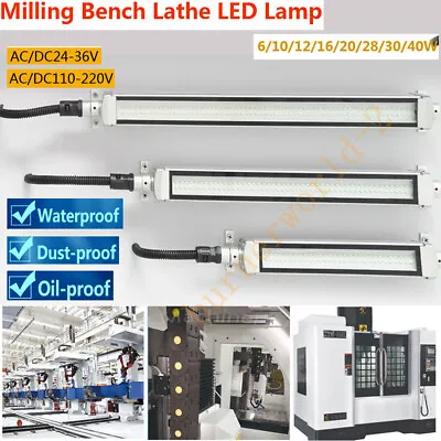 LED Milling CNC Machine Tool Light Explosion-proof Waterproof Oil-proof Workshop • $120.71