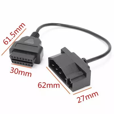 7 Pin Male OBD1 To OBD2 OBDII 16 Pin Diagnostic Adapter Cable Lead For Ford • $7.50