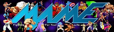 Mame Fight For Your Life Arcade Marquee 26 X8  • $22.95