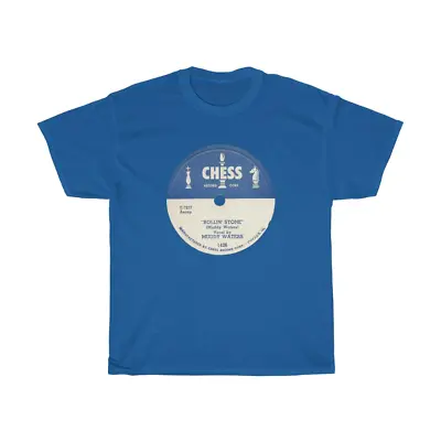 Muddy Waters Authentic 78 RPM Label Men's Unisex T Shirt Tee Chess Records • $23.99