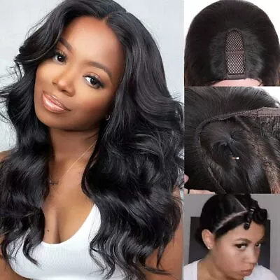 UNice Body Wave U Part Human Hair Wigs For Black Women Glueless Wear And Go Wigs • $62.14