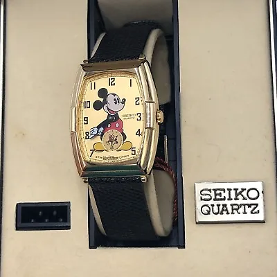 Seiko Quartz Mickey Mouse SED002 Unisex Watch Disney • $150