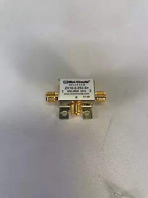 Mini Circuits ZX10-2-252-S+ 500-2500 MHz 2-Way Power Splitter *30 DAY RETURNS* • $35