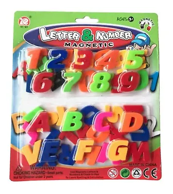 £2.49 • Buy Letters Ad Numbers Educational Fridge Magnet Children Learning Toy