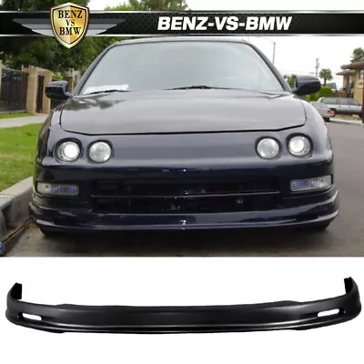 Fits 94-97 Acura Integra Mugen Style Front Bumper Lip Chin Spoiler Unpainted PP • $60.99