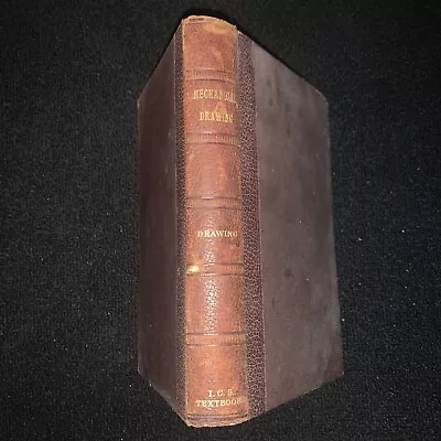 A Textbook On Mechanical Drawing Geometrical Practical Projection 1902 • $49.99