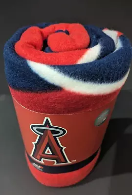 MLB Los Angeles Angels: 40' X50  Fleece Throw Blanket: NEW • $11.99