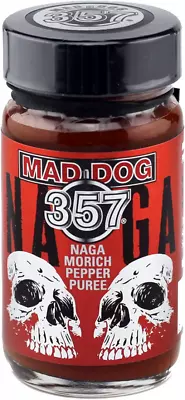 Mad Dog 357 Naga Morich Ghost Pepper Puree Mash 2oz   • $22.79