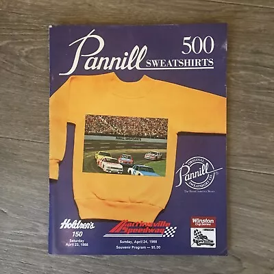 NASCAR 1988 Pannill 500 Program Martinsville Speedway Auto Race Speedway • $66.83