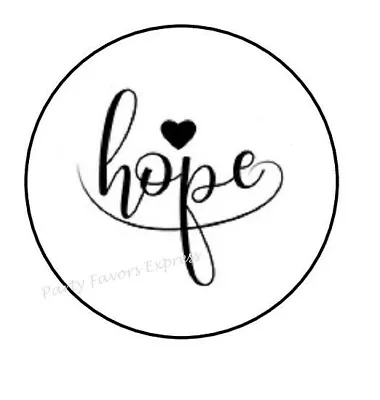 Hope Envelope Seals Labels Stickers Party Favors • $1.99