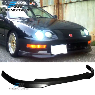 Fits 98-01 Acura Integra DC2 JDM TR Style Front Bumper Lip Spoiler PP Black • $67.99