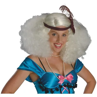 Flapper Wig Womens Roaring 20s Or 70s Disco Afro Halloween Costume Fancy Dress • $12.14