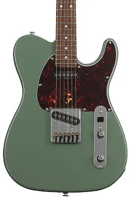 G&L Fullerton Deluxe ASAT Classic Electric Guitar - Macha Green With Caribbean • $1649