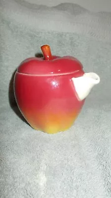 Vintage Otagiri Large Egg Separator Ceramic Red Apple 1984 Japan Great Cond. • $3