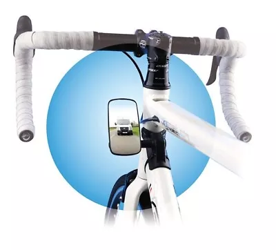 Bike-Eye Frame Mount Mirror: Wide Bicycle Rear View Mirror New In Box • $5