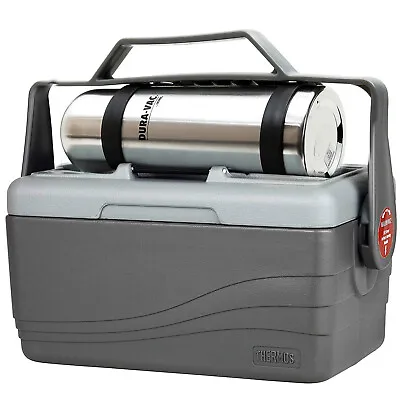 $79 • Buy Thermos Combo Lunch Lugger Box 6.6L & 1L Flask Insulated Cooler Stainless Steel