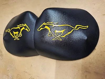 2015-2023 Mustang Strut Tower Covers Pony Logo (send Msg For Another Logo Color) • $94.99