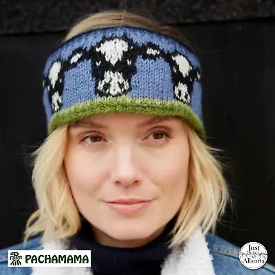 Pachamama -   Wool Cow Headband / Ear Warmer • £14.95