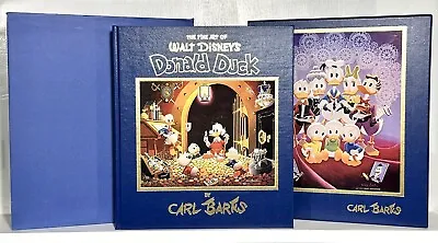 Carl Barks SIGNED The Fine Art Of Walt Disney's Donald Duck 1317/1875 Slipcase • $1385