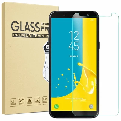 $13.59 • Buy 9H Tempered Glass Phone Screen Protector Film For Samsung J8 J7 J6 J5 J3 J2
