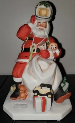 1984 Norman Rockwell Museum Limited Edition  Space Age Santa  • $11