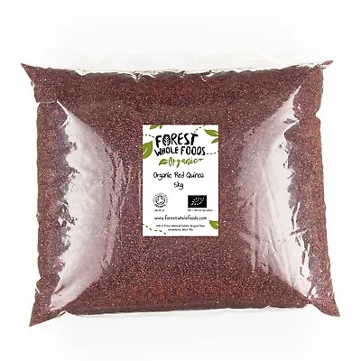 Organic Red Quinoa 5kg -Forest Whole Foods • £34.98