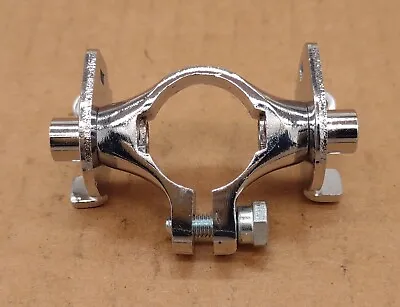 NOS Huret Shifter Double Clamp Quill Stem Chrome Mount Road Bike   • $9.56