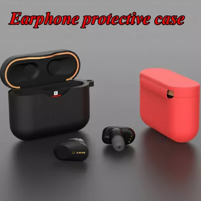 For SONY WF-1000XM3 Headset Silicone Protect Cover Case Soft Anti-Shock Shell ^ • $6.81