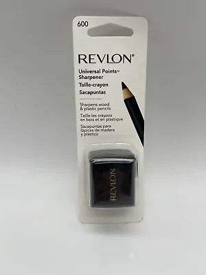Revlon Universal Points Sharpener Dual Sharpener For Lip Liner Eyebrow Pencils • $7.88