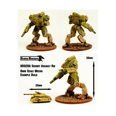 £23.55 • Buy Alternative Armies Sci-Fi Mini 6mm Sekhmet Assault Rig - Walking New