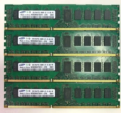 ➔ Mac Pro 8Gb Kit (4x 2Gb) RAM 2009 41 DDR3 PC3 8500R 1066Mhz Memory Samsung AU • $19.45
