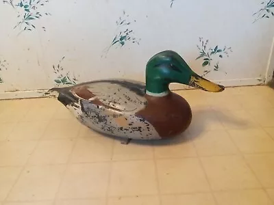 Vintage Victor Duck Decoy D-9 Plastic Woodstream Co. Rare Very Decent Condition • $26.75