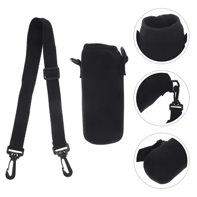 500 ML Neoprene Bottle Bag Travel Water Carrier Insulated Holder • £7.82