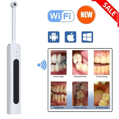 Wireless Dental Intraoral Camera HD1080p WIFI Endoscope Teeth Mirror DENTAL • $39.99