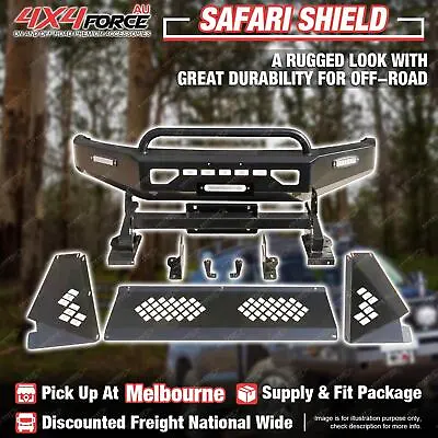 Safari Shield Bumper Bullbar U LOOP For Nissan Navara D40 Spain 11-ON MEL Stock • $1100