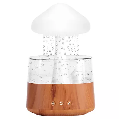 Rain Cloud Humidifier Rain Cloud Night Light Aromatherapy Essential Oil Diffuser • $52.99